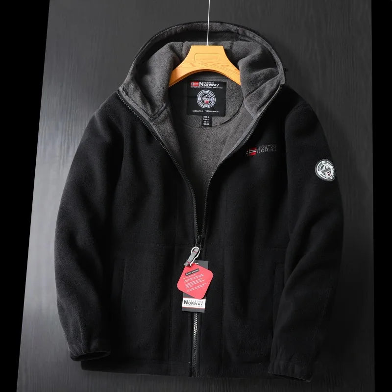 2025 Brand Winter Wool Jacket Men's Thick Wool Jacket Casual High Quality
