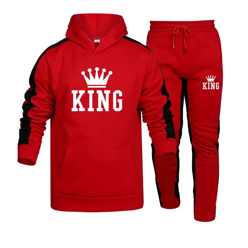 King Men's 2-Piece Sportswear Set