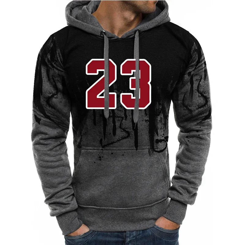 Casual Hoodies, Men's Sports Sweatshirts