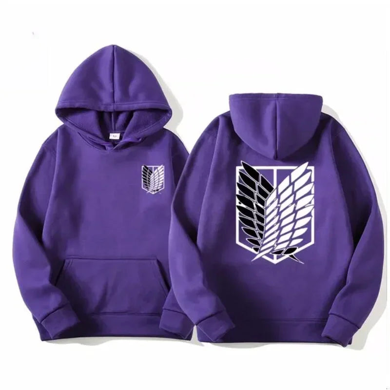 Men's Anime Hoodie, Men and Women, Streetwear