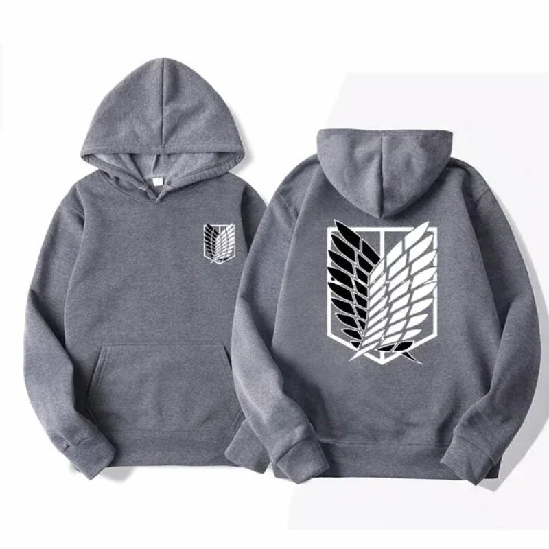 Men's Anime Hoodie, Men and Women, Streetwear