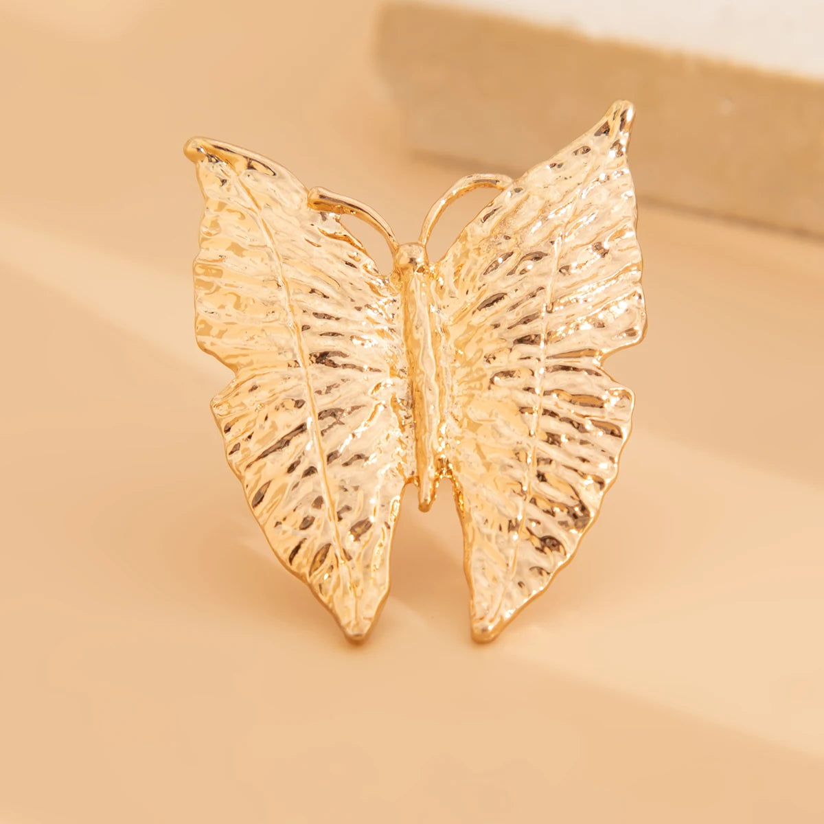 Ingemark Innovative Metal Butterfly Flower Ring 5 Styles for Women
