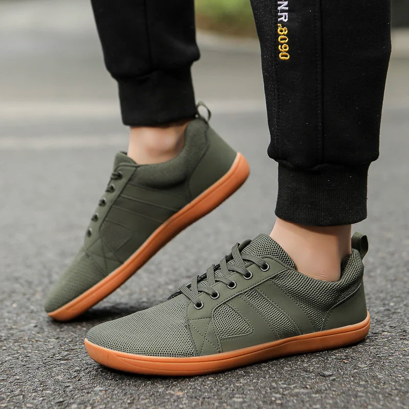 Wide-toe shoes, men's fashion, sneakers