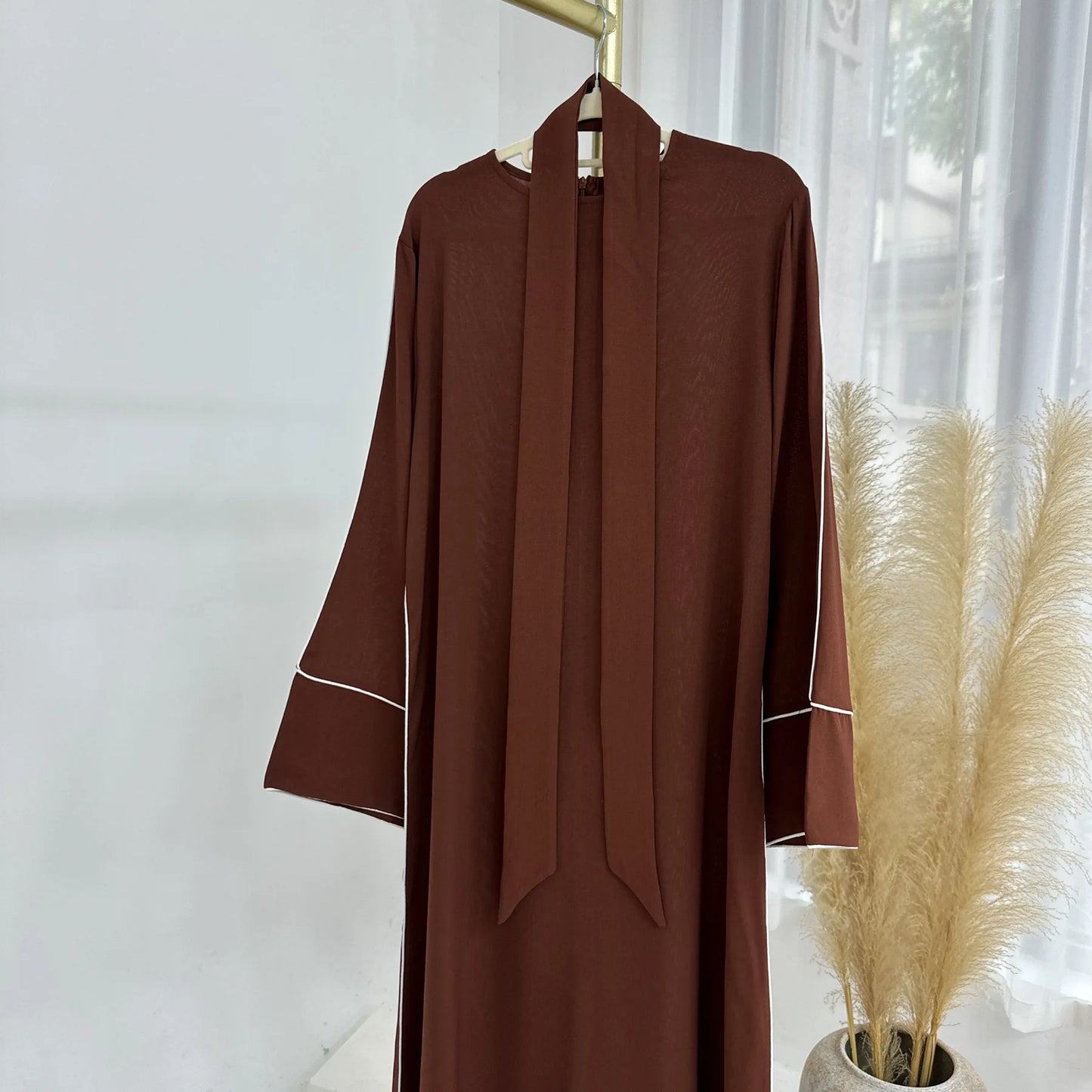 2025 Abaya Plain Modest Abaya Islamic Clothing