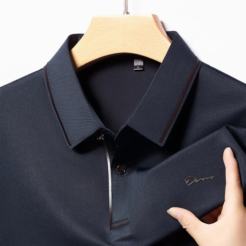 New Men's Business Casual Long Sleeved Shirt