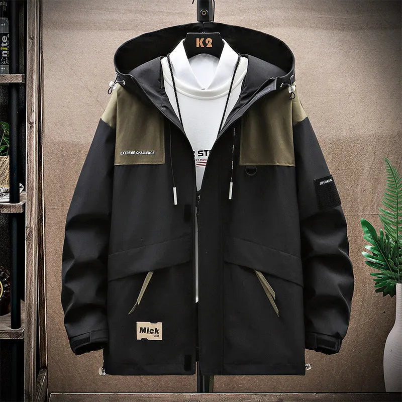New Men's Waterproof Jacket for Spring and Autumn in Multiple Colors