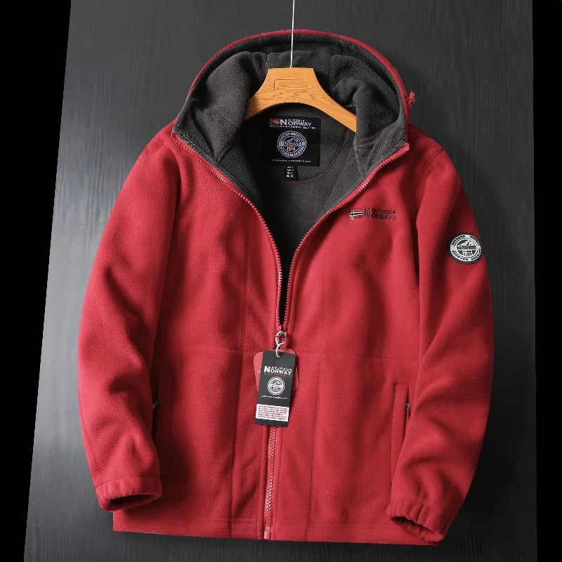 2025 Brand Winter Wool Jacket Men's Thick Wool Jacket Casual High Quality