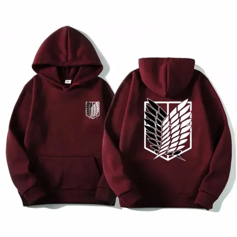 Men's Anime Hoodie, Men and Women, Streetwear