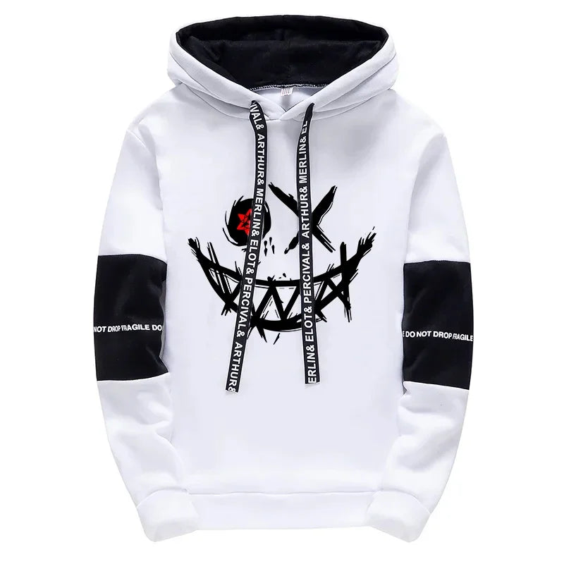 Men's hooded sweatshirt, sweatpants,