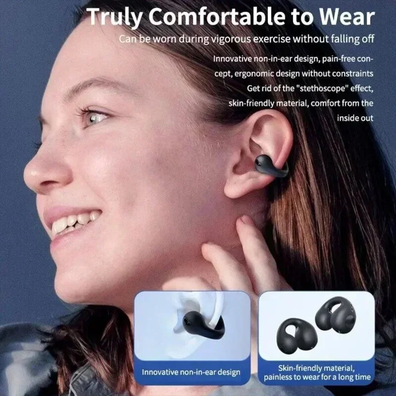 New and original T75 wireless sports headphones with Bluetooth 5.3 technology, high sound quality and waterproof, headset