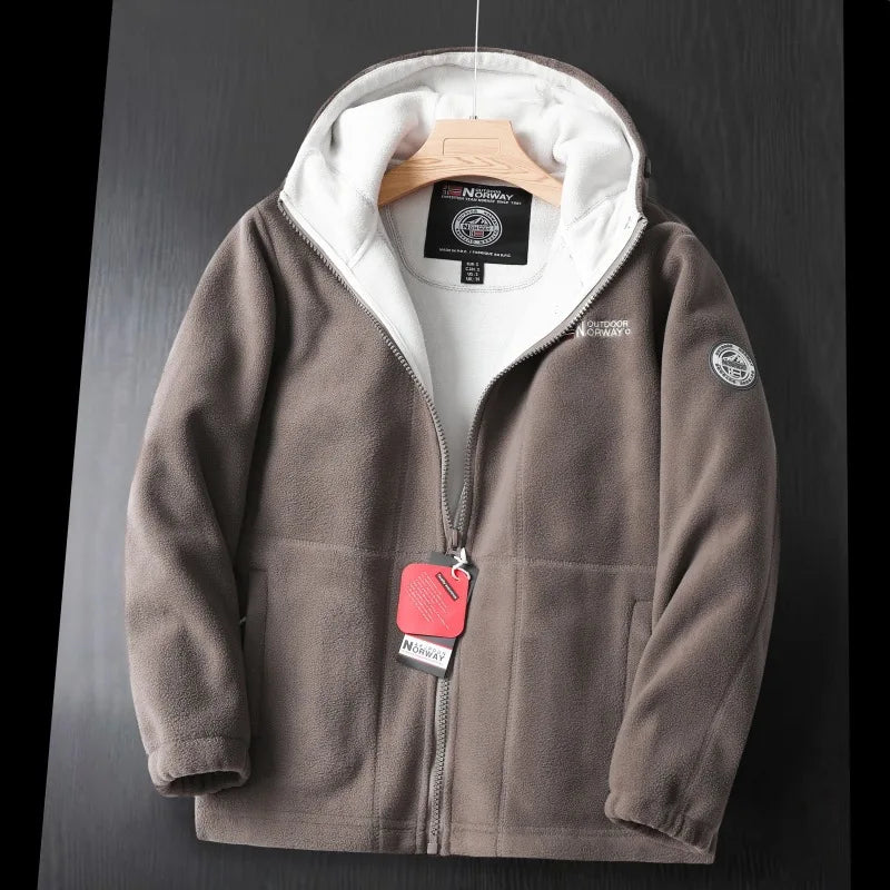 2025 Brand Winter Wool Jacket Men's Thick Wool Jacket Casual High Quality