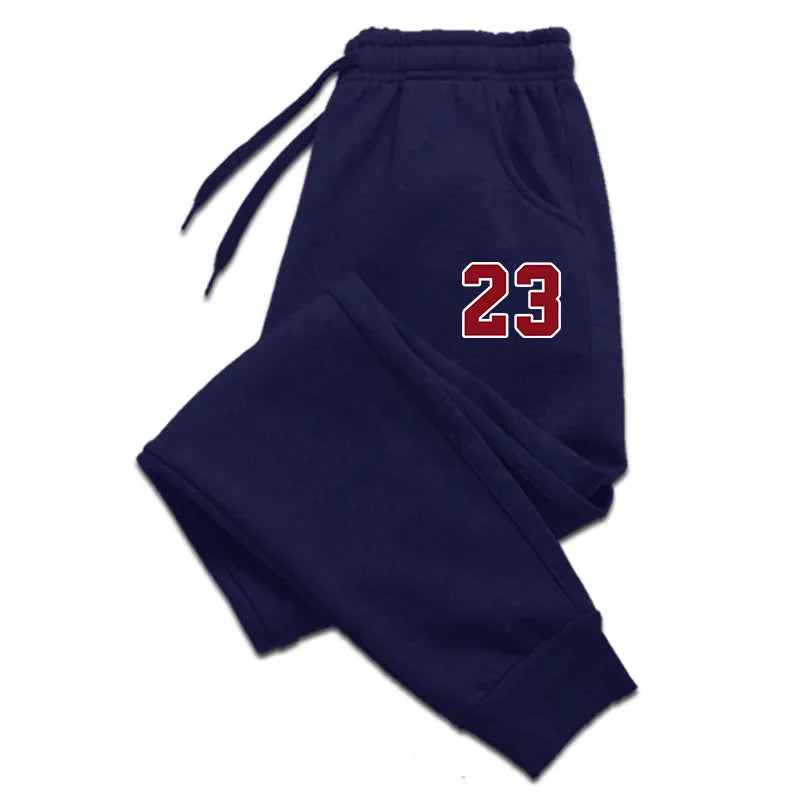 Men's Premium Fleece Sweatpants with Luxury Graphic Print
