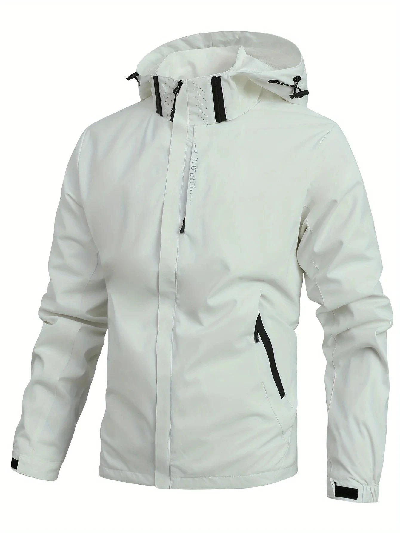 Men's Waterproof Lightweight Hooded Jacket