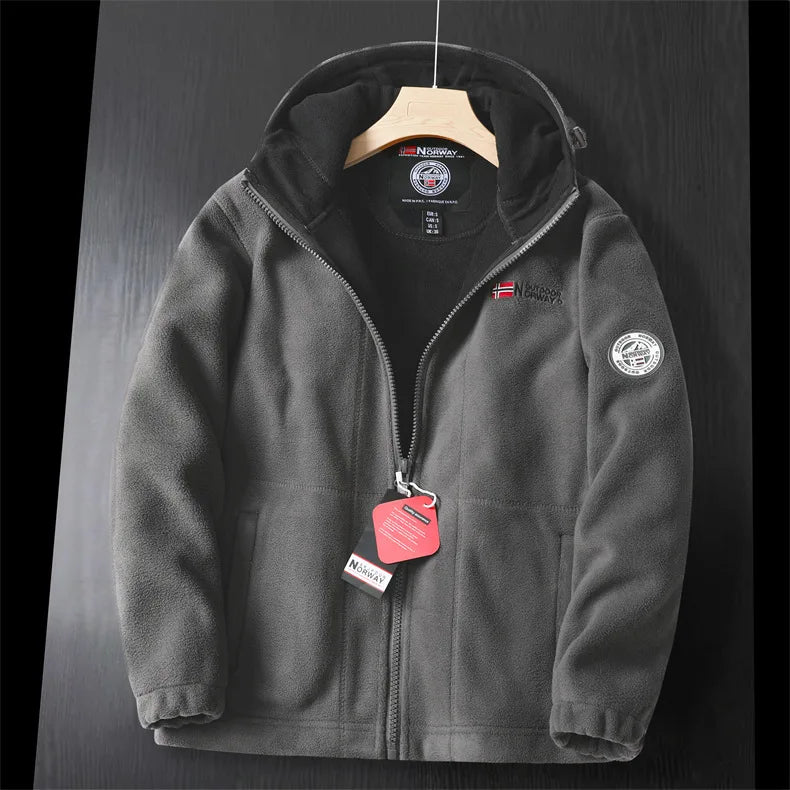2025 Brand Winter Wool Jacket Men's Thick Wool Jacket Casual High Quality
