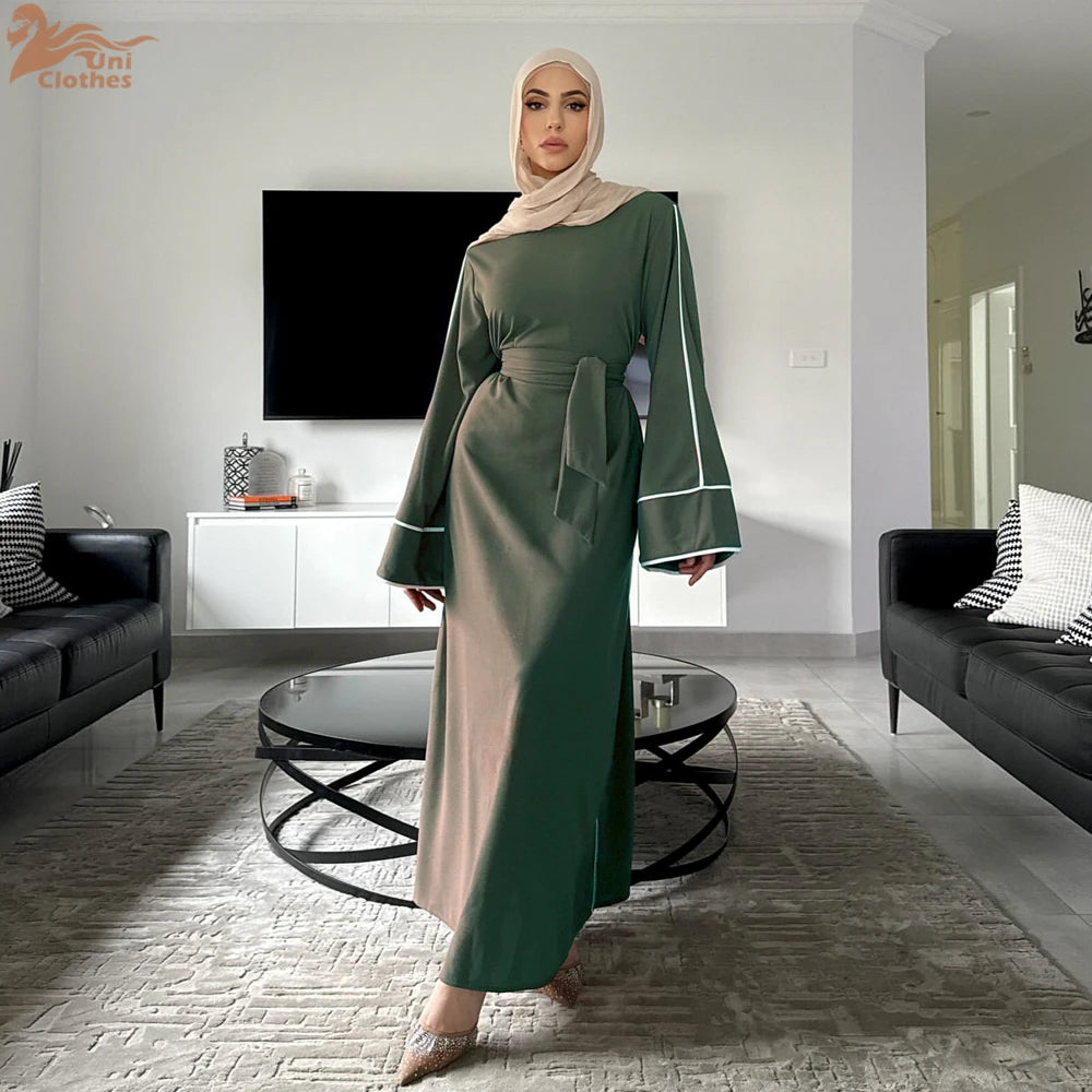 2025 Abaya Plain Modest Abaya Islamic Clothing