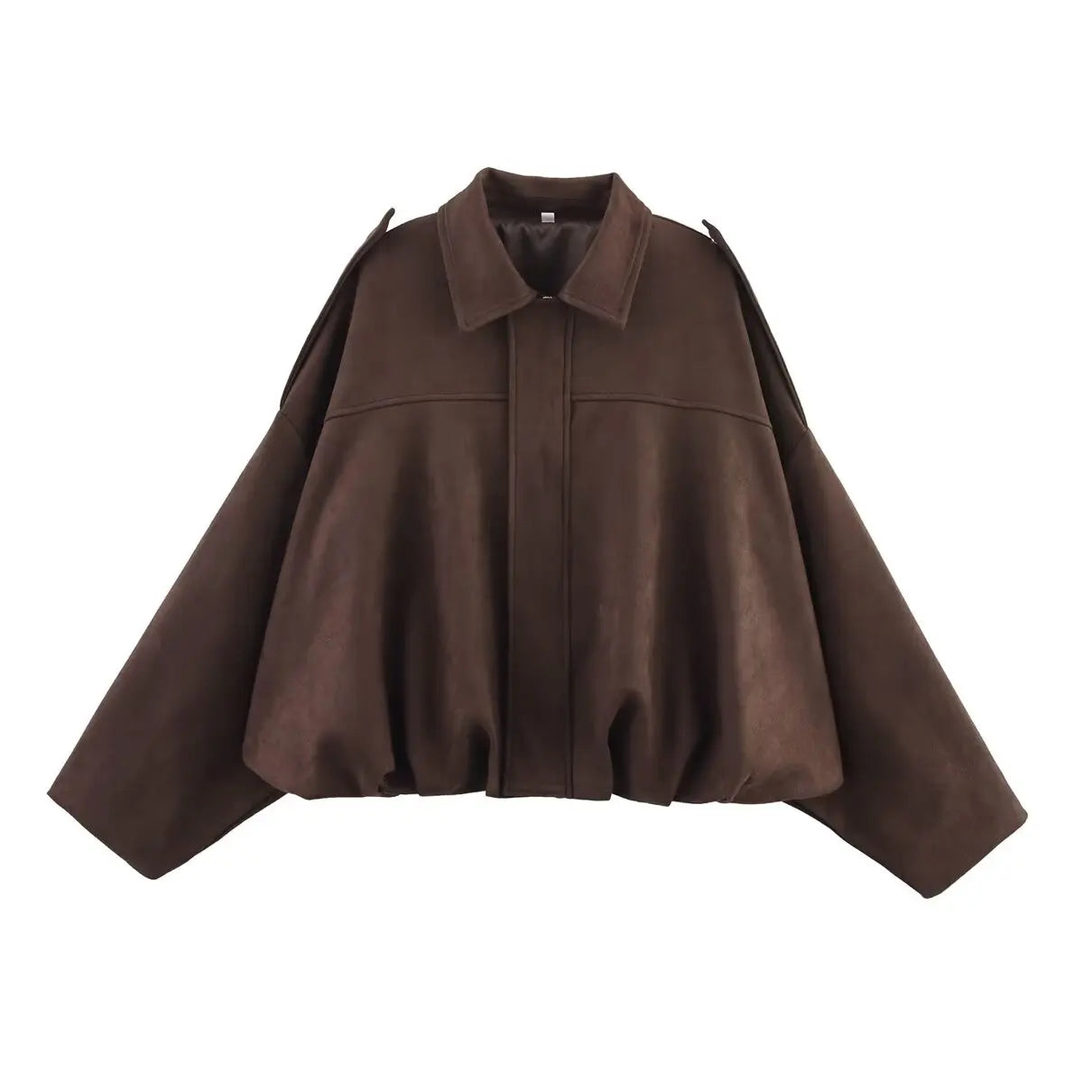 Vintage Green Oversized Women's Bomber Jacket Fashion 2025