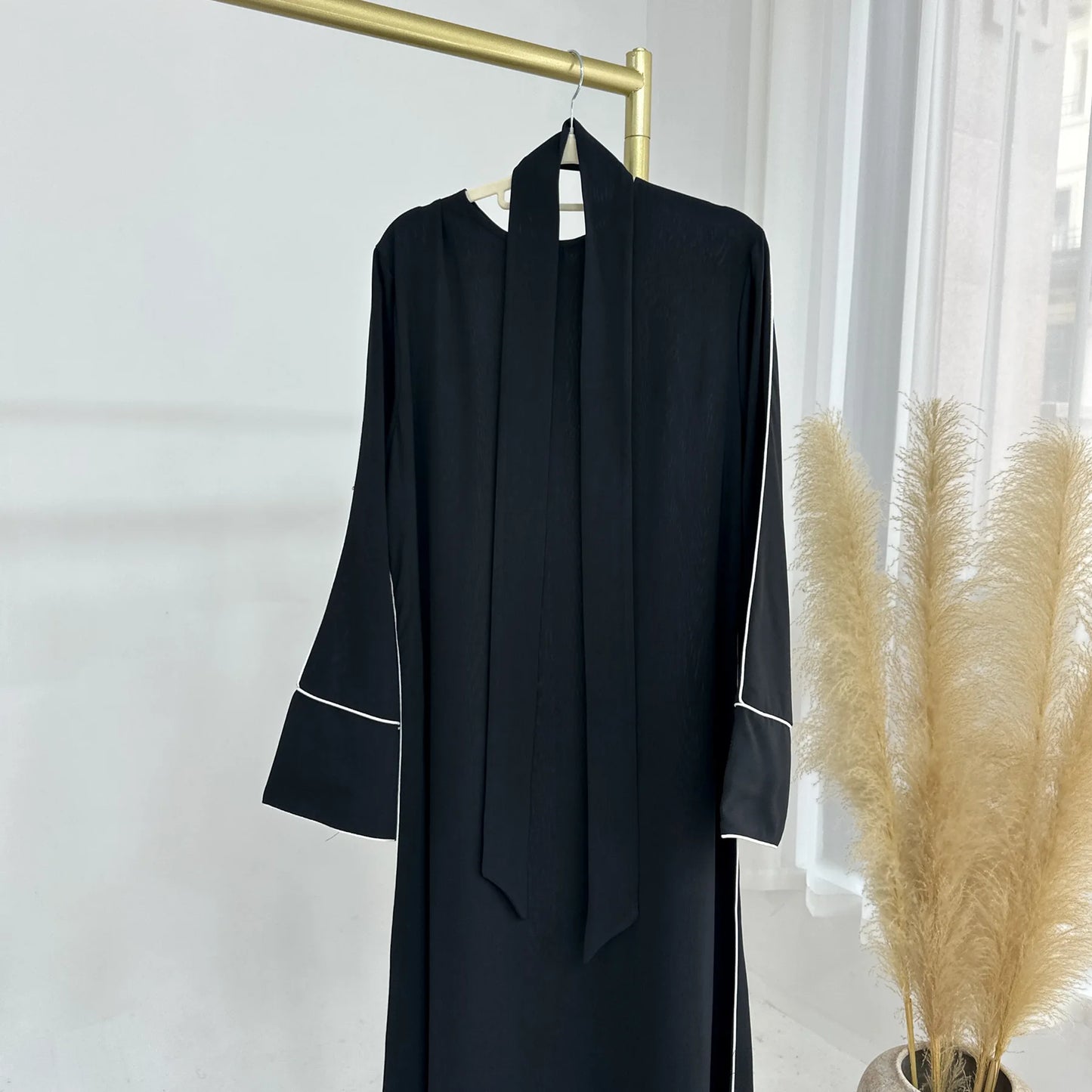 2025 Abaya Plain Modest Abaya Islamic Clothing