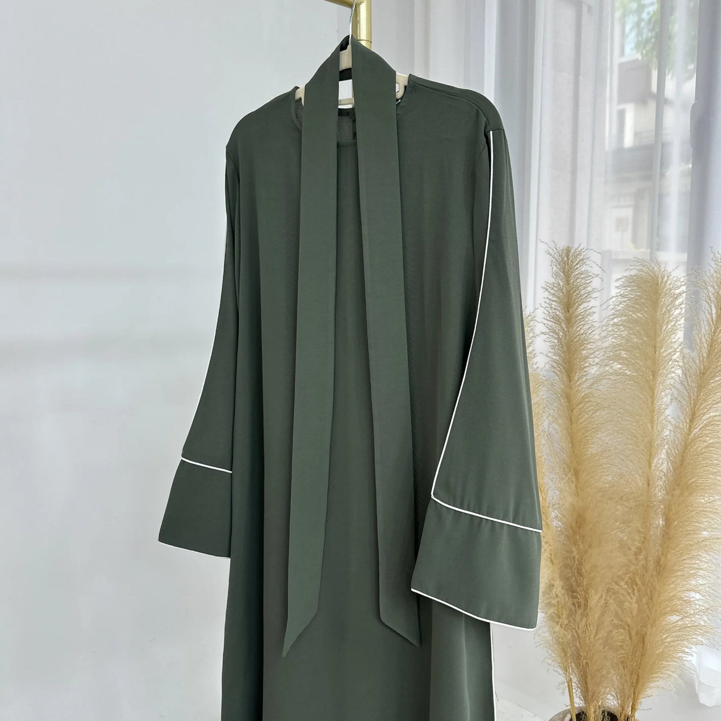 2025 Abaya Plain Modest Abaya Islamic Clothing