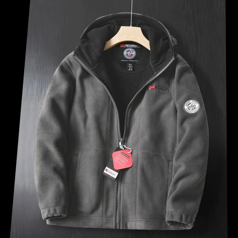 2025 Brand Winter Wool Jacket Men's Thick Wool Jacket Casual High Quality