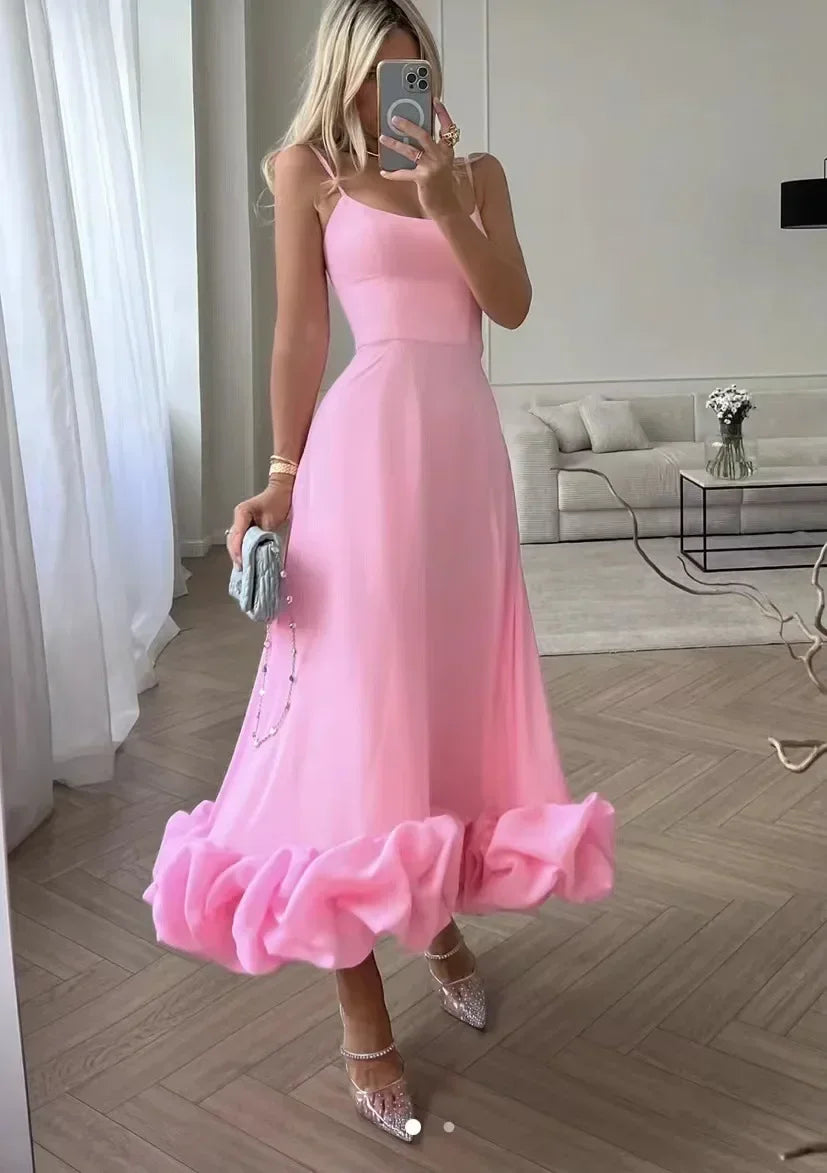 XIZOU Elegant Party Evening Maxi Dresses for Women 2025