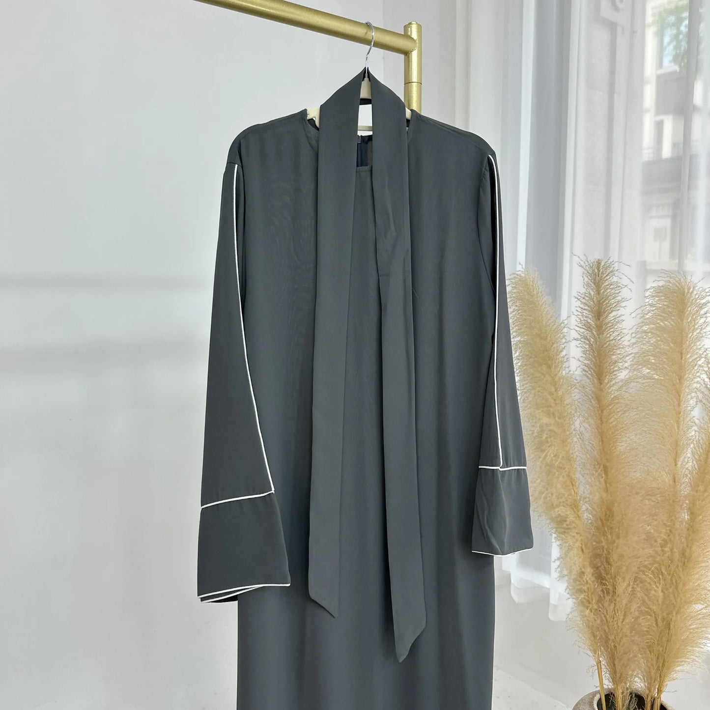 2025 Abaya Plain Modest Abaya Islamic Clothing