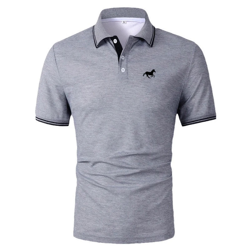 New Men's 100% Polyester Short Sleeve Summer Shirt,