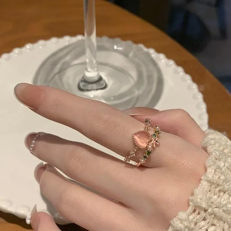 Gothic Open Snake Ring for Women,