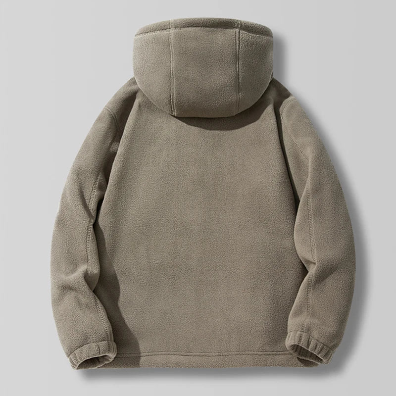New Men's Winter Polar Fleece Hooded Jackets