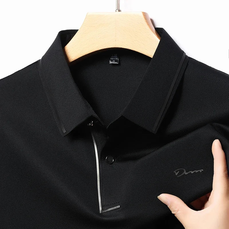 New Men's Business Casual Long Sleeved Shirt
