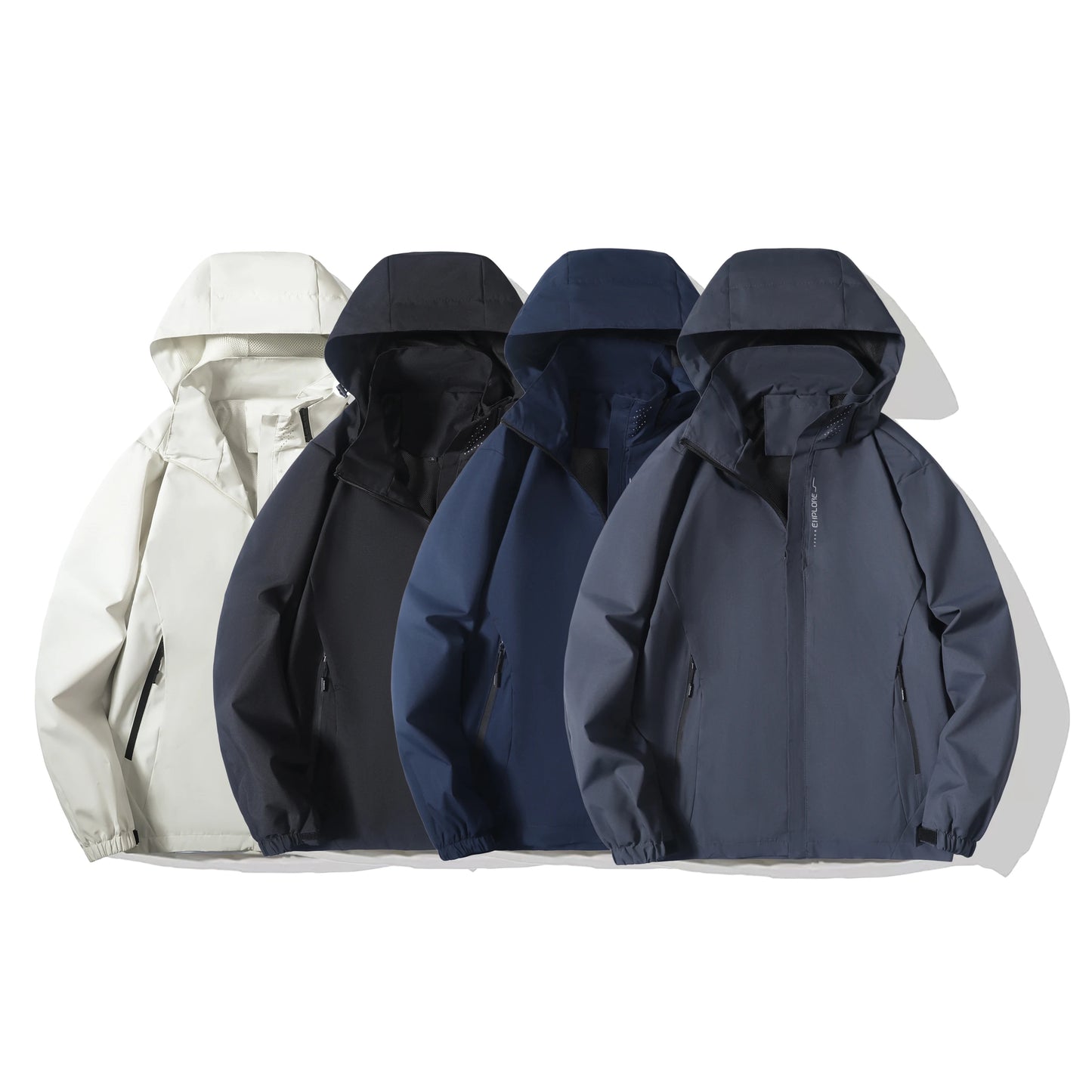 Men's Waterproof Lightweight Hooded Jacket