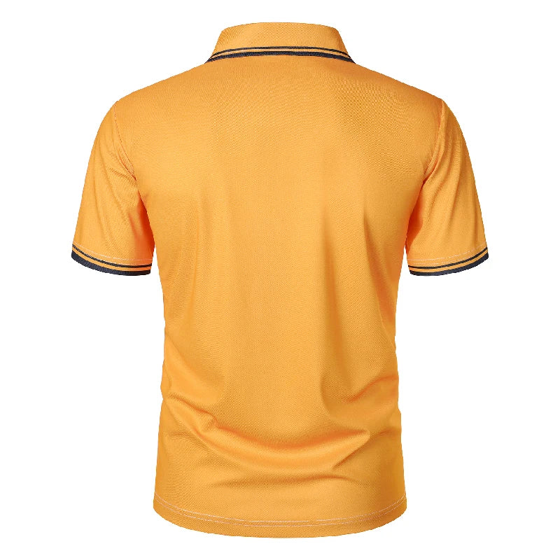 New Men's 100% Polyester Short Sleeve Summer Shirt,