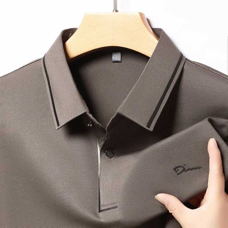 New Men's Business Casual Long Sleeved Shirt