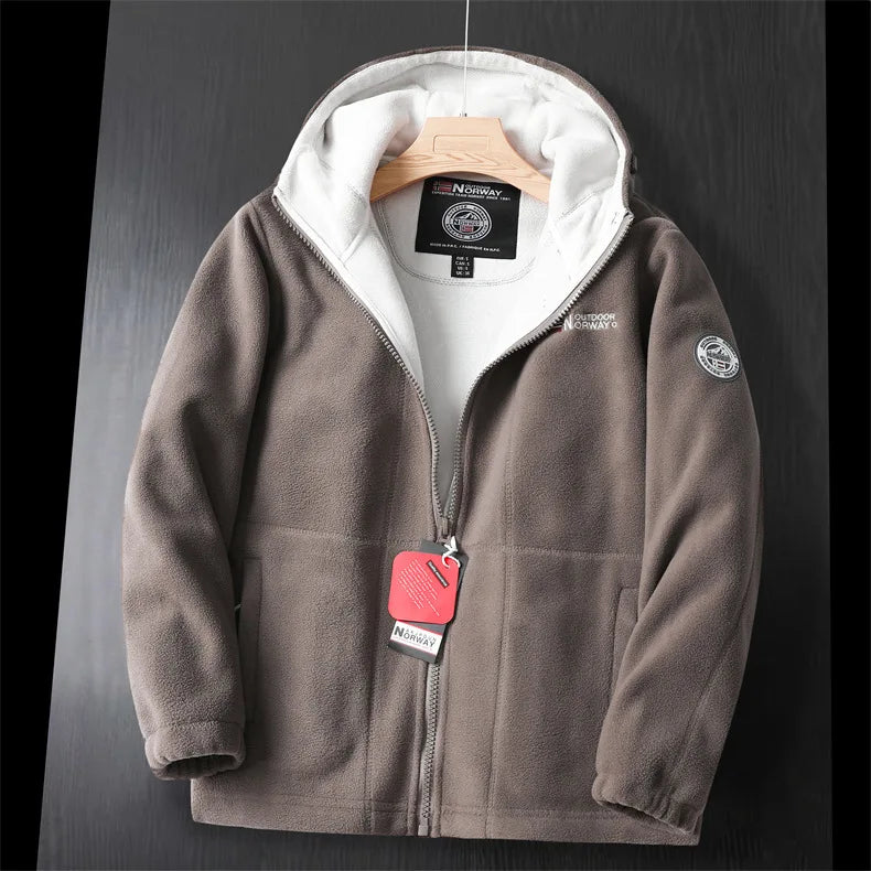 2025 Brand Winter Wool Jacket Men's Thick Wool Jacket Casual High Quality