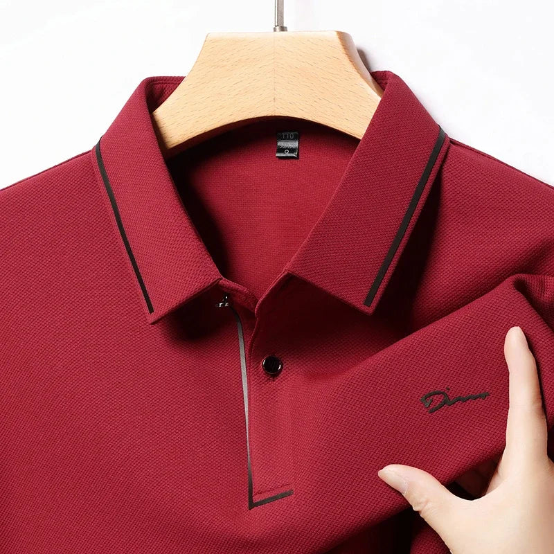 New Men's Business Casual Long Sleeved Shirt