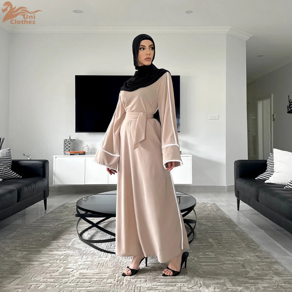 2025 Abaya Plain Modest Abaya Islamic Clothing
