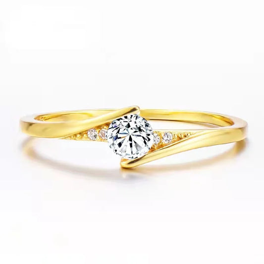 Romantic Engagement Ring for Girl and Bride, Wedding Jewelry Gift
