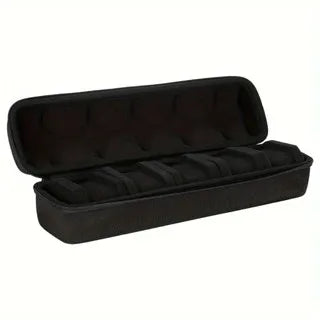 5 Slots Hard Shell Watch Storage Box, Carry Case, Display Organizer, Watch Box Holder Display Cabinet