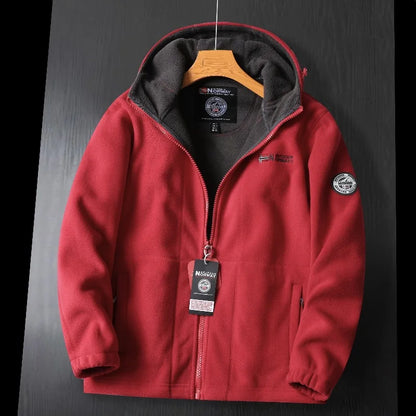 2025 Brand Winter Wool Jacket Men's Thick Wool Jacket Casual High Quality