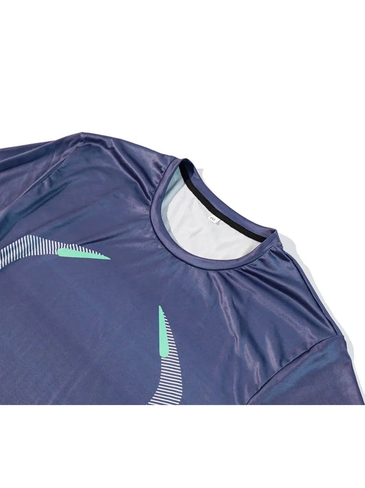 Fashion Spring Men's T-shirt Comfortable Long