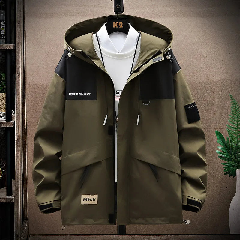 New Men's Waterproof Jacket for Spring and Autumn in Multiple Colors