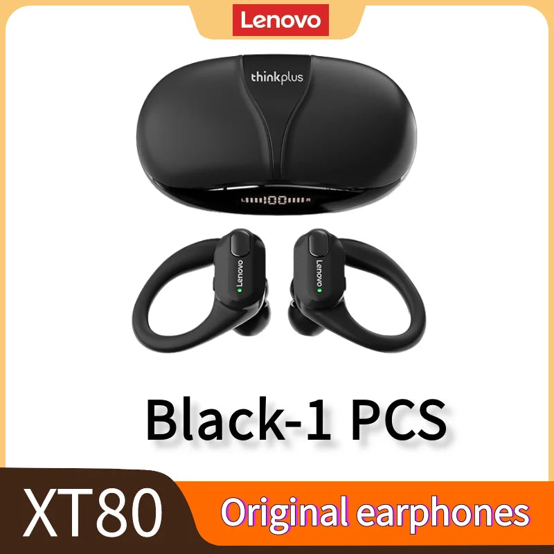 Original Thinkplus XT80 Wireless Headphones Sports Earphones Bluetooth 5.3 Headsets Noise Reduction Earbuds with Mic Ear hooks