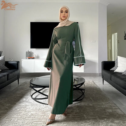 2025 Abaya Plain Modest Abaya Islamic Clothing
