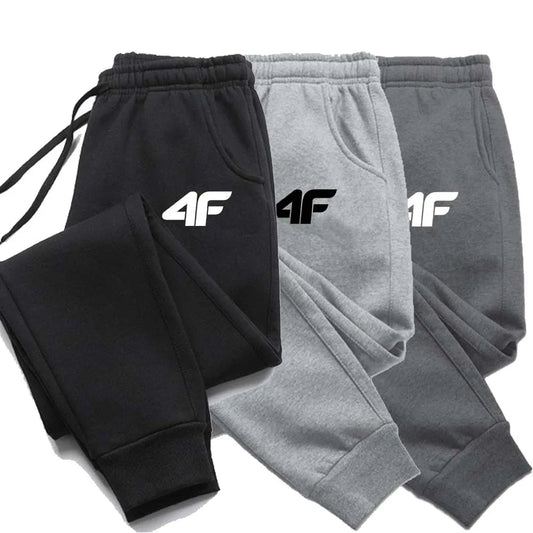 Men's Creative Logo Printed Jogging Pants