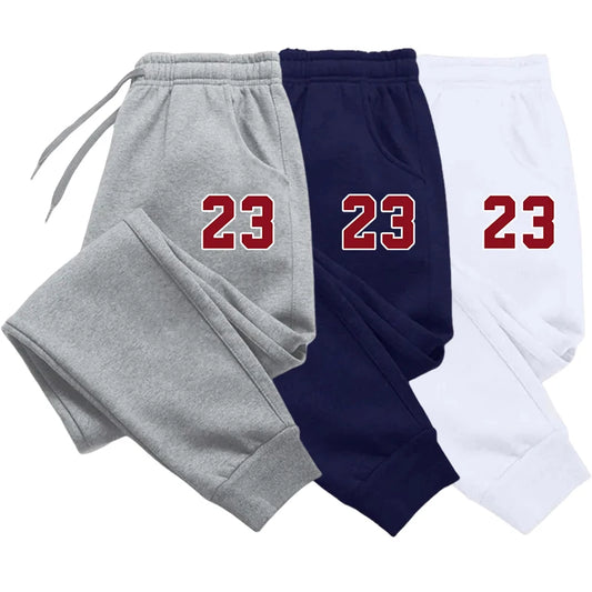 Men's Premium Fleece Sweatpants with Luxury Graphic Print