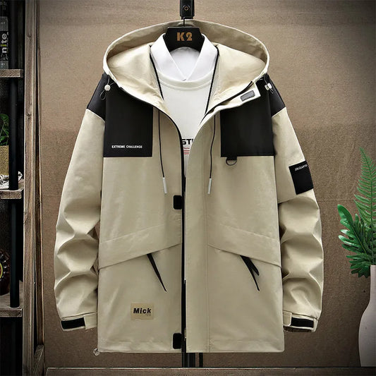 New Men's Waterproof Jacket for Spring and Autumn in Multiple Colors